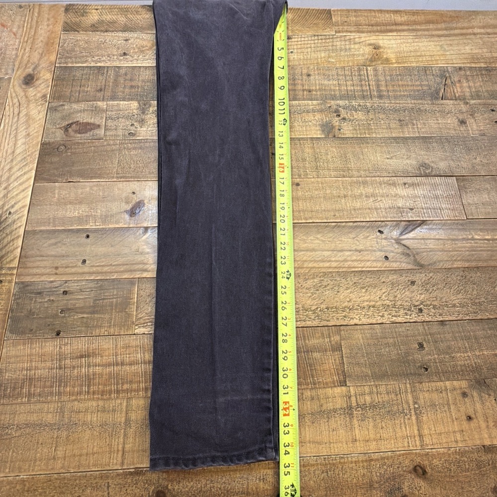 VTG Wrangler Woman's 14MWZCB 11X36 (28X34.5) Cowboy Cut Faded Black USA 1990's - Picture 13 of 16